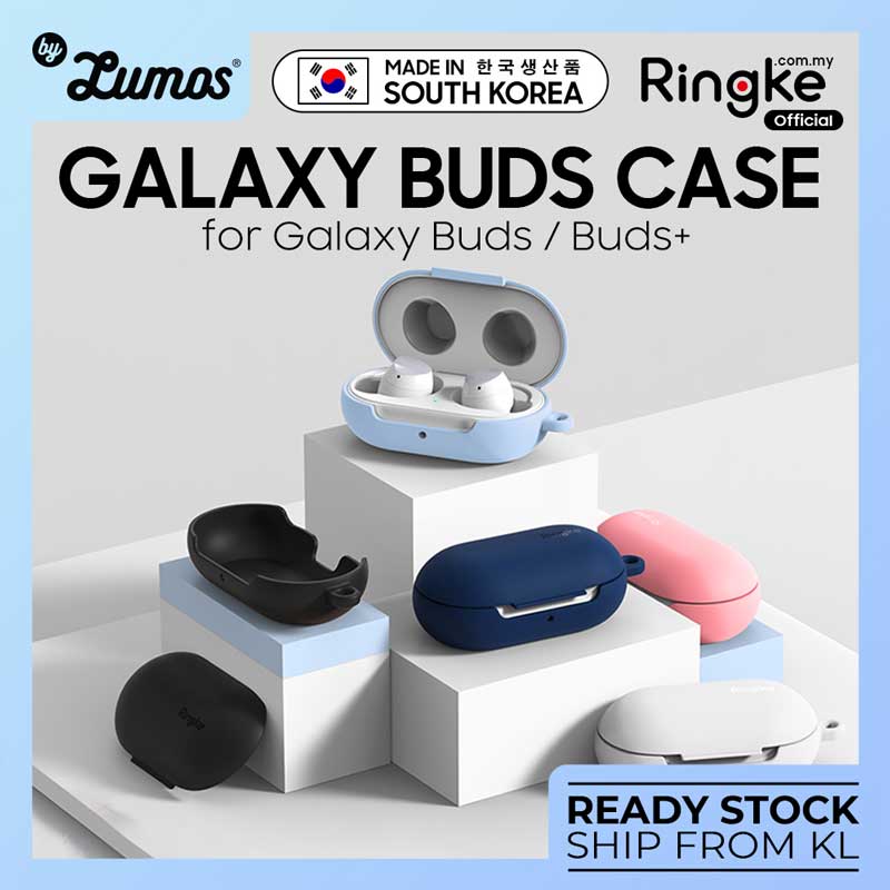 𝗥𝗜𝗡𝗚𝗞𝗘 𝗕𝗨𝗗𝗦 𝗖𝗔𝗦𝗘 for Samsung Galaxy Buds / Buds + Silicone Cover Case & Casing