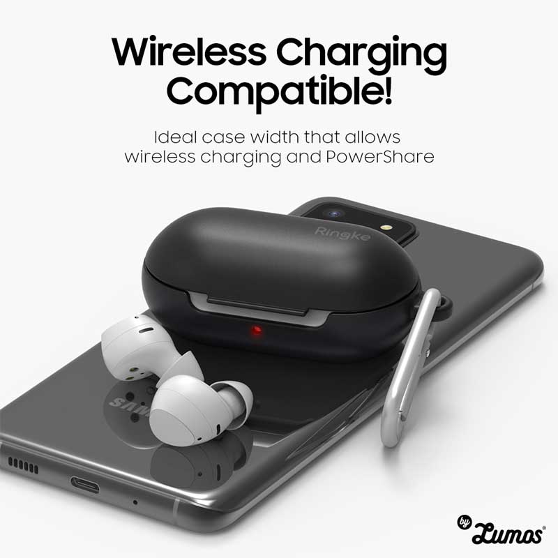𝗥𝗜𝗡𝗚𝗞𝗘 𝗕𝗨𝗗𝗦 𝗖𝗔𝗦𝗘 for Samsung Galaxy Buds / Buds + Silicone Cover Case & Casing