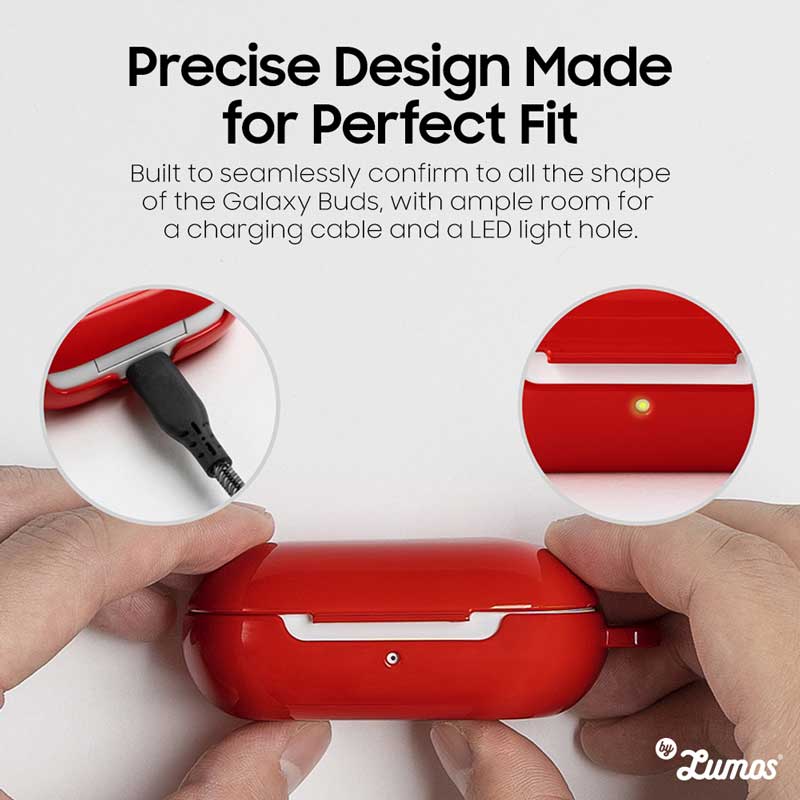 𝗥𝗜𝗡𝗚𝗞𝗘 𝗕𝗨𝗗𝗦 𝗖𝗔𝗦𝗘 for Samsung Galaxy Buds / Buds + Silicone Cover Case & Casing