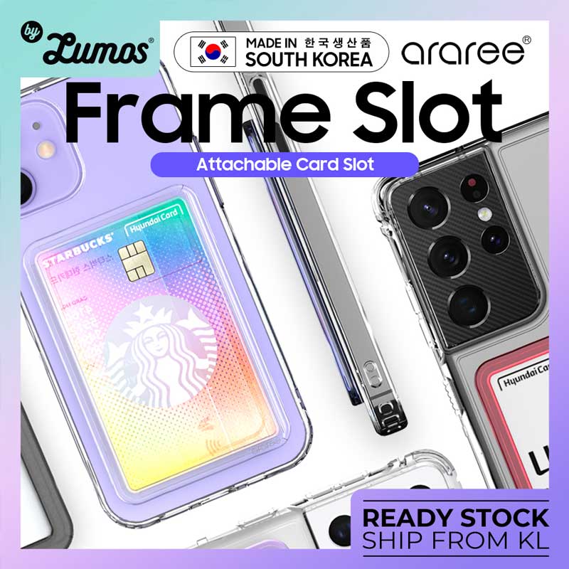 𝗔𝗿𝗮𝗿𝗲𝗲 𝗙𝗥𝗔𝗠𝗘 𝗦𝗟𝗢𝗧 Attachable Card Slot for Phone