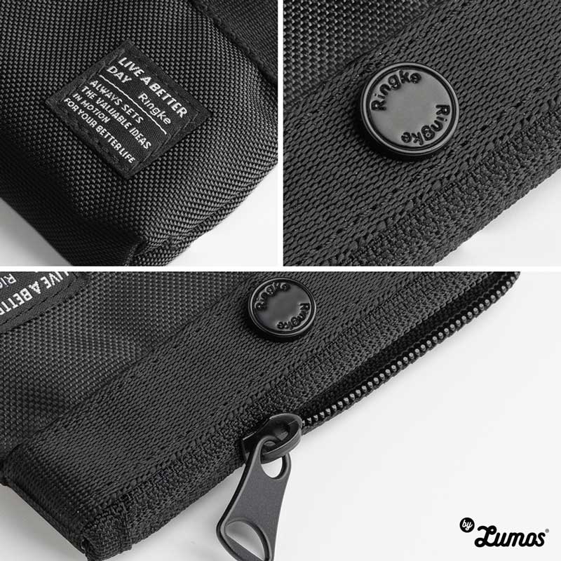 𝗥𝗶𝗻𝗴𝗸𝗲 𝗠𝗜𝗡𝗜 𝗣𝗢𝗨𝗖𝗛 𝟮 𝗪𝗮𝘆 𝗕𝗮𝗴 Miniature Universal Lightweight & Stylishly Padded Pouch