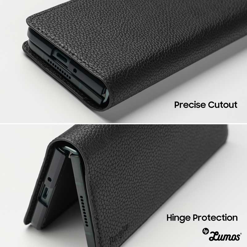𝗥𝗜𝗡𝗚𝗞𝗘 𝗙𝗢𝗟𝗜𝗢 𝗦𝗜𝗚𝗡𝗔𝗧𝗨𝗥𝗘 Standard & EZ Strap For Samsung Galaxy Z Fold 3 Inclusive Edge Drop Protection Case Casing