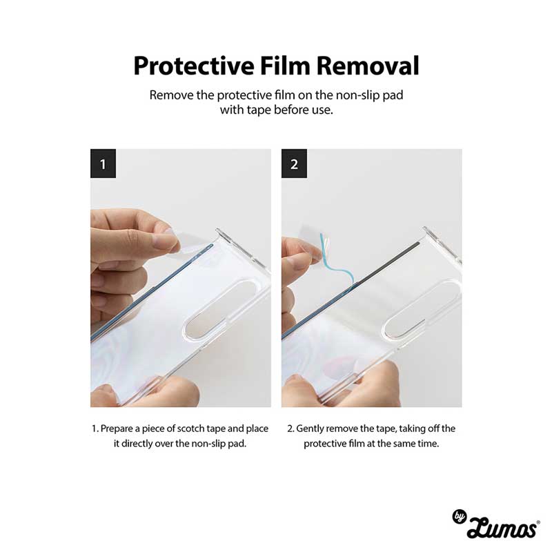 𝗥𝗜𝗡𝗚𝗞𝗘 𝗙𝗢𝗟𝗜𝗢 𝗦𝗜𝗚𝗡𝗔𝗧𝗨𝗥𝗘 Standard & EZ Strap For Samsung Galaxy Z Fold 3 Inclusive Edge Drop Protection Case Casing