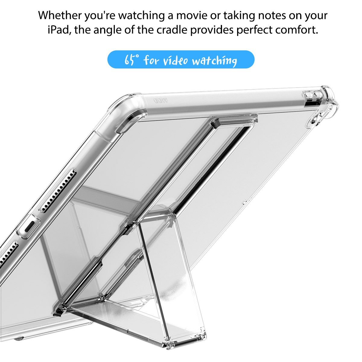 𝗔𝗿𝗮𝗿𝗲𝗲 𝗙𝗹𝗲𝘅𝗶𝗲𝗹𝗱 𝗦𝗣 Apple iPad 7/ 8/9th (10.2 inch) Mach Stand Angle Control Protection Flexible Case
