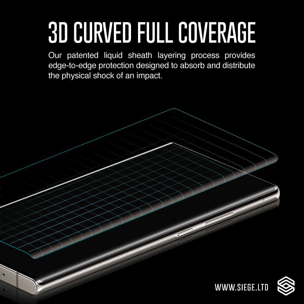 𝗦𝗜𝗘𝗚𝗘 𝗚𝗟𝗔𝗦𝗧𝗜𝗠𝗔𝗧𝗘 Samsung Galaxy S22 Ultra UV Nano Glue 3D Full Coverage Protection Tempered Glass Screen Protector