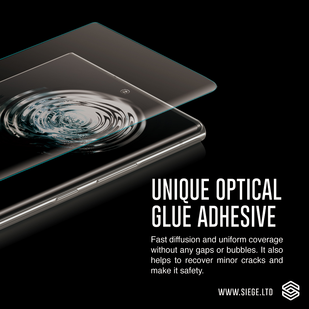 𝗦𝗜𝗘𝗚𝗘 𝗚𝗟𝗔𝗦𝗧𝗜𝗠𝗔𝗧𝗘 Samsung Galaxy S22 Ultra UV Nano Glue 3D Full Coverage Protection Tempered Glass Screen Protector