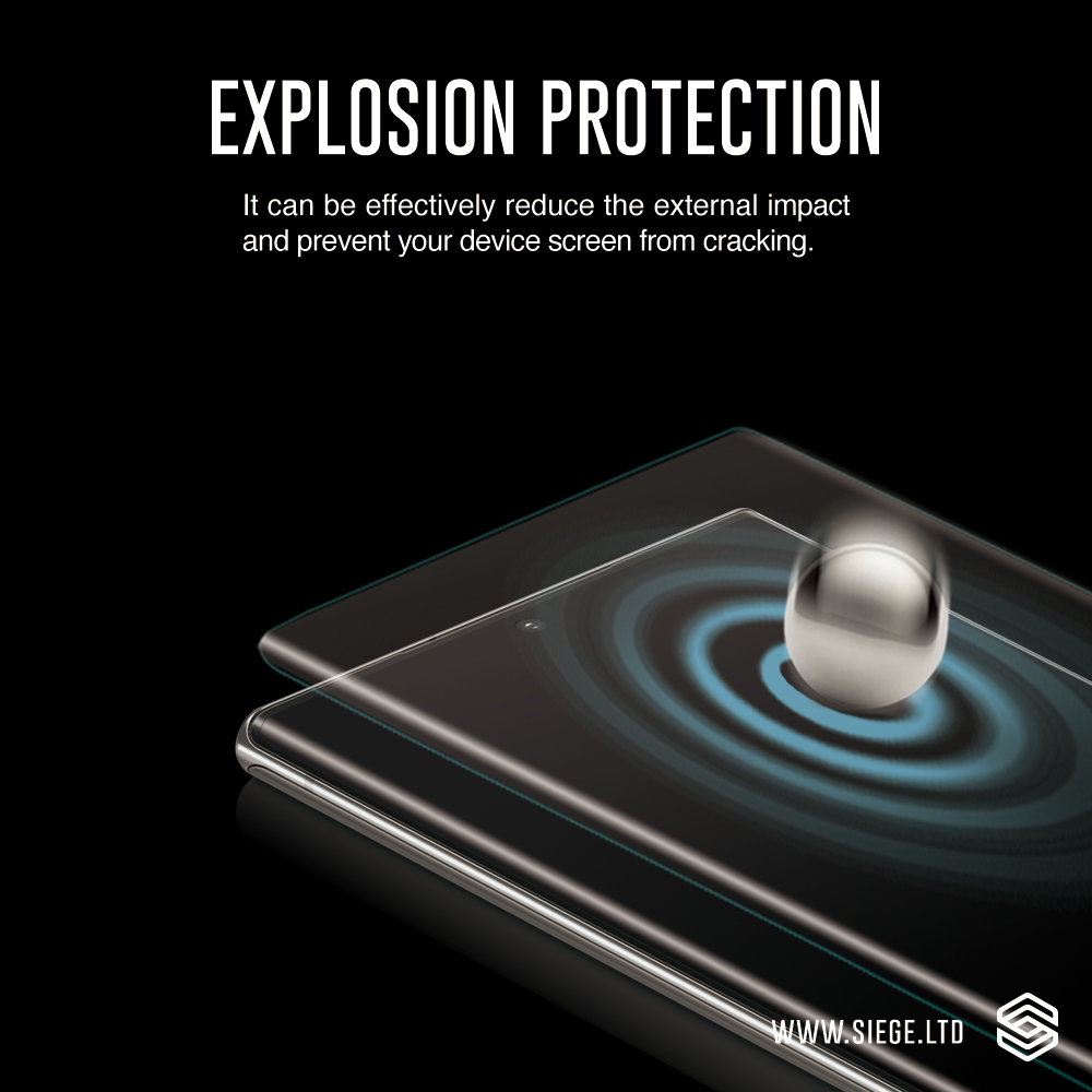 𝗦𝗜𝗘𝗚𝗘 𝗚𝗟𝗔𝗦𝗧𝗜𝗠𝗔𝗧𝗘 Samsung Galaxy S22 Ultra UV Nano Glue 3D Full Coverage Protection Tempered Glass Screen Protector