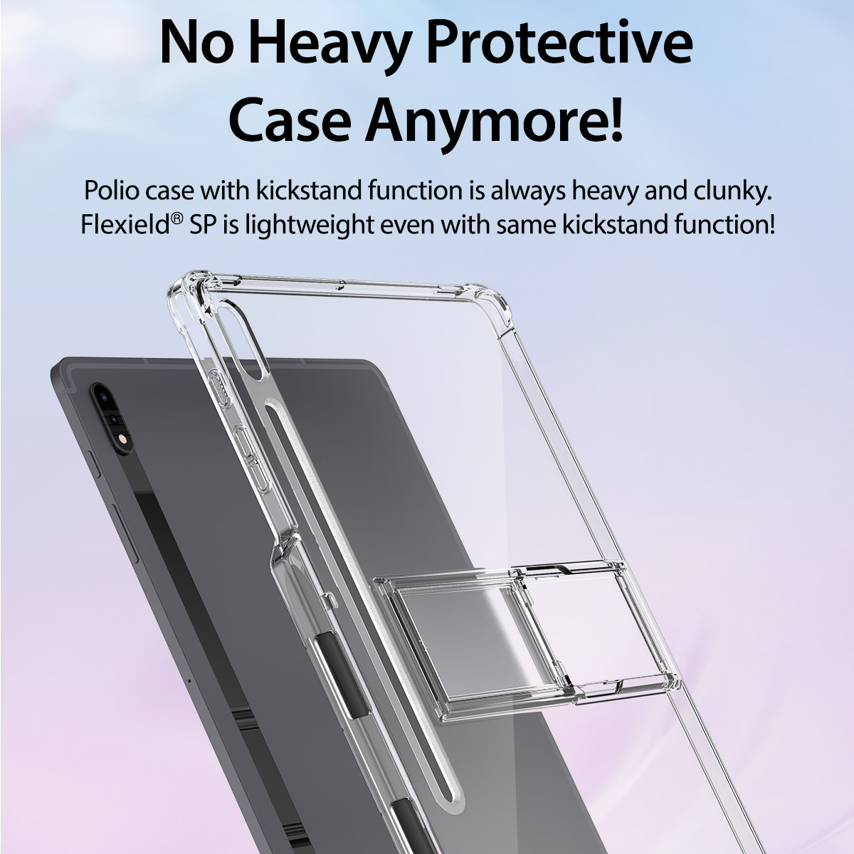 𝗔𝗥𝗔𝗥𝗘𝗘 𝗙𝗟𝗘𝗫𝗜𝗘𝗟𝗗 𝗦𝗣 Samsung Galaxy Tab S7+/S8/S8+/S8 Ultra Stand Angle Full Coverage Protection Case