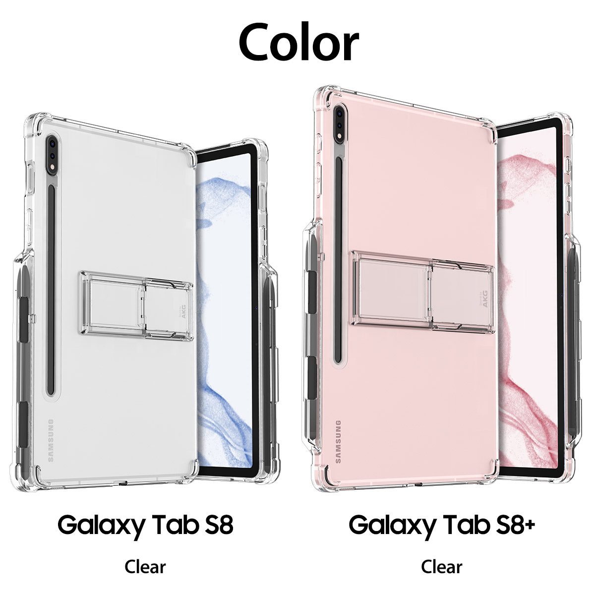 𝗔𝗥𝗔𝗥𝗘𝗘 𝗙𝗟𝗘𝗫𝗜𝗘𝗟𝗗 𝗦𝗣 Samsung Galaxy Tab S7+/S8/S8+/S8 Ultra Stand Angle Full Coverage Protection Case