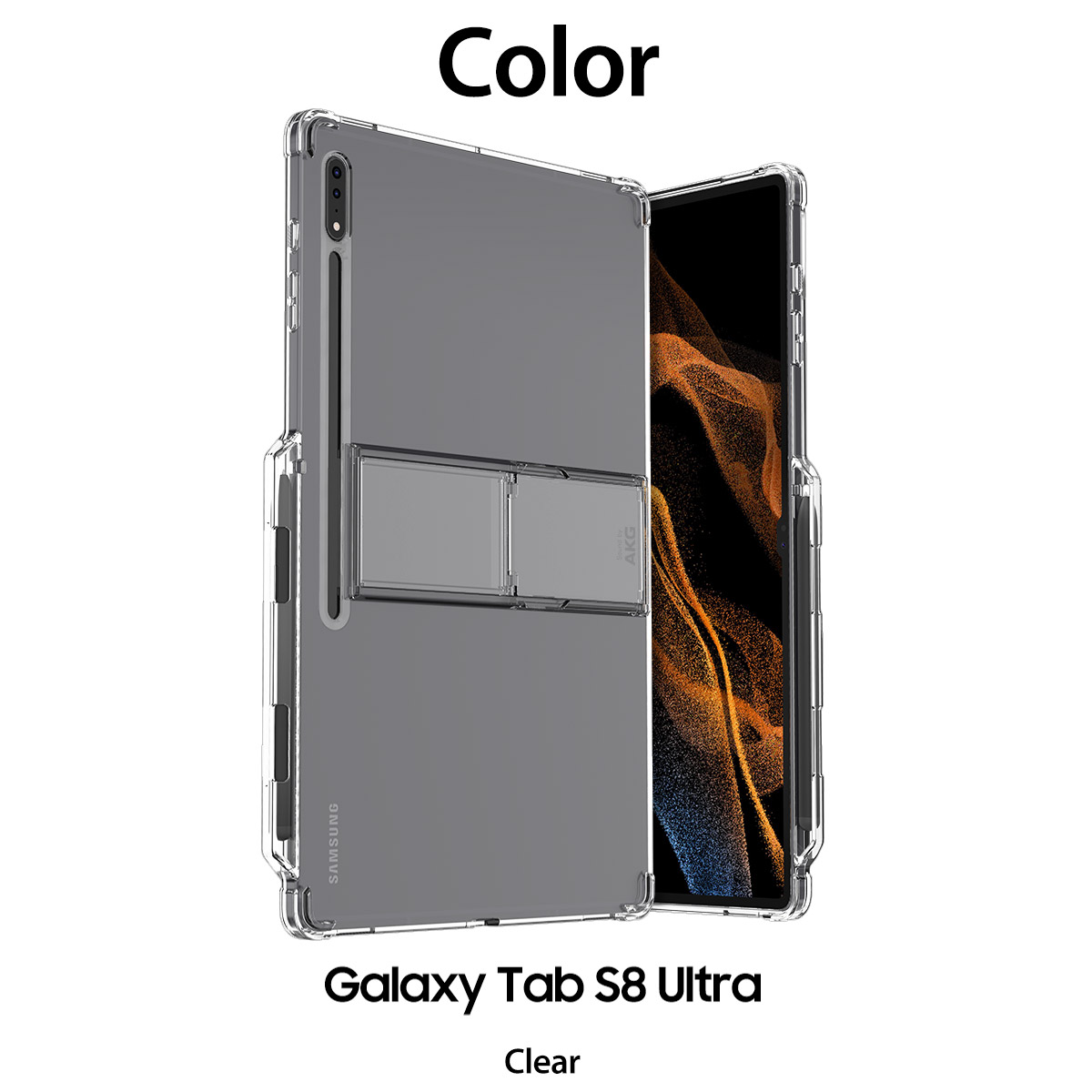 𝗔𝗥𝗔𝗥𝗘𝗘 𝗙𝗟𝗘𝗫𝗜𝗘𝗟𝗗 𝗦𝗣 Samsung Galaxy Tab S7+/S8/S8+/S8 Ultra Stand Angle Full Coverage Protection Case