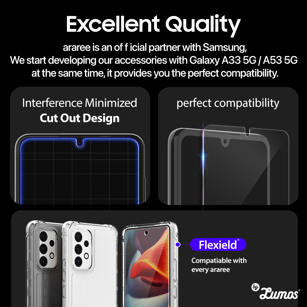 𝗔𝗥𝗔𝗥𝗘𝗘 𝗦𝗨𝗕𝗖𝗢𝗥𝗘 Samsung Galaxy A13 / A23 / A33 5G / A53 5G Full HD Tempered Glass