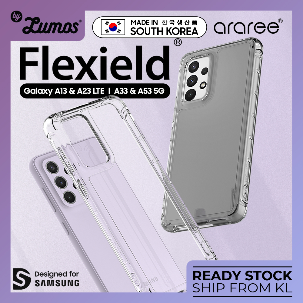 𝗔𝗥𝗔𝗥𝗘𝗘 𝗙𝗟𝗘𝗫𝗜𝗘𝗟𝗗 Samsung Galaxy A13 & A23 LTE / A33 / A53 5G Soft Clear Protective Case