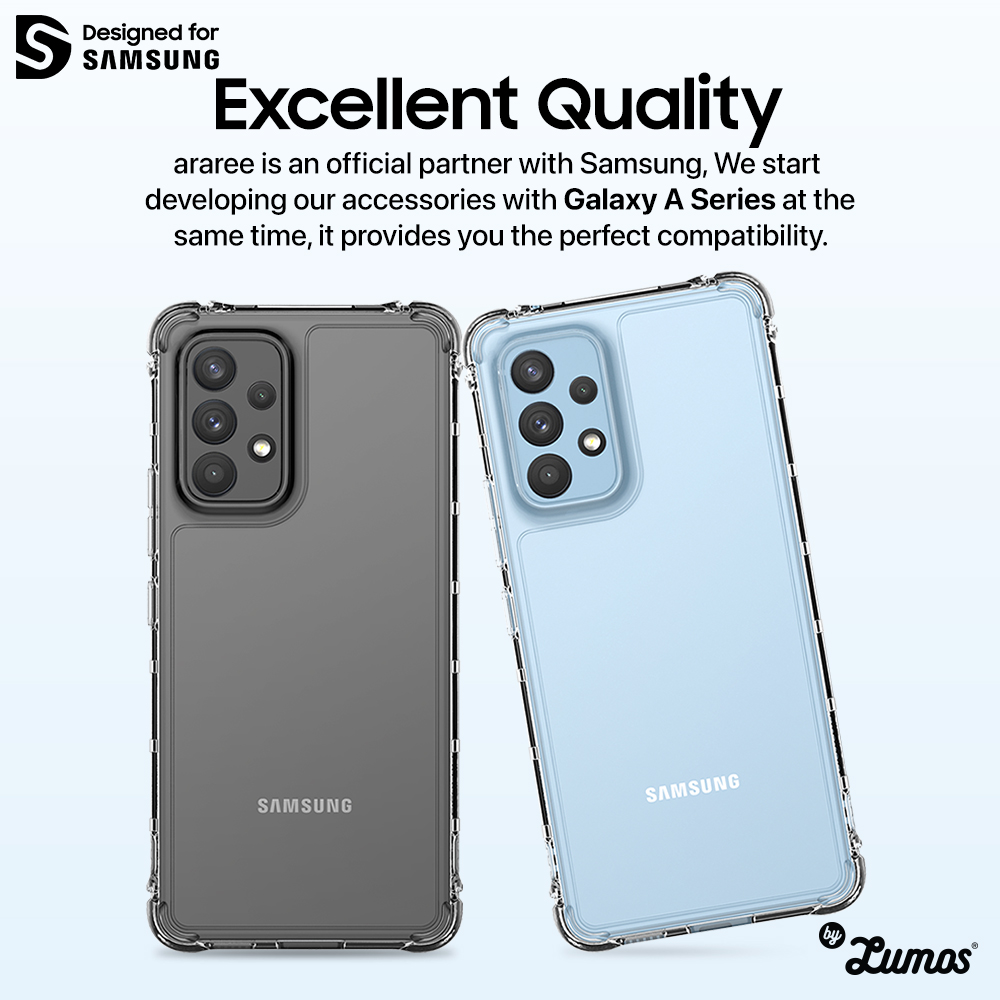 𝗔𝗥𝗔𝗥𝗘𝗘 𝗙𝗟𝗘𝗫𝗜𝗘𝗟𝗗 Samsung Galaxy A13 & A23 LTE / A33 / A53 5G Soft Clear Protective Case