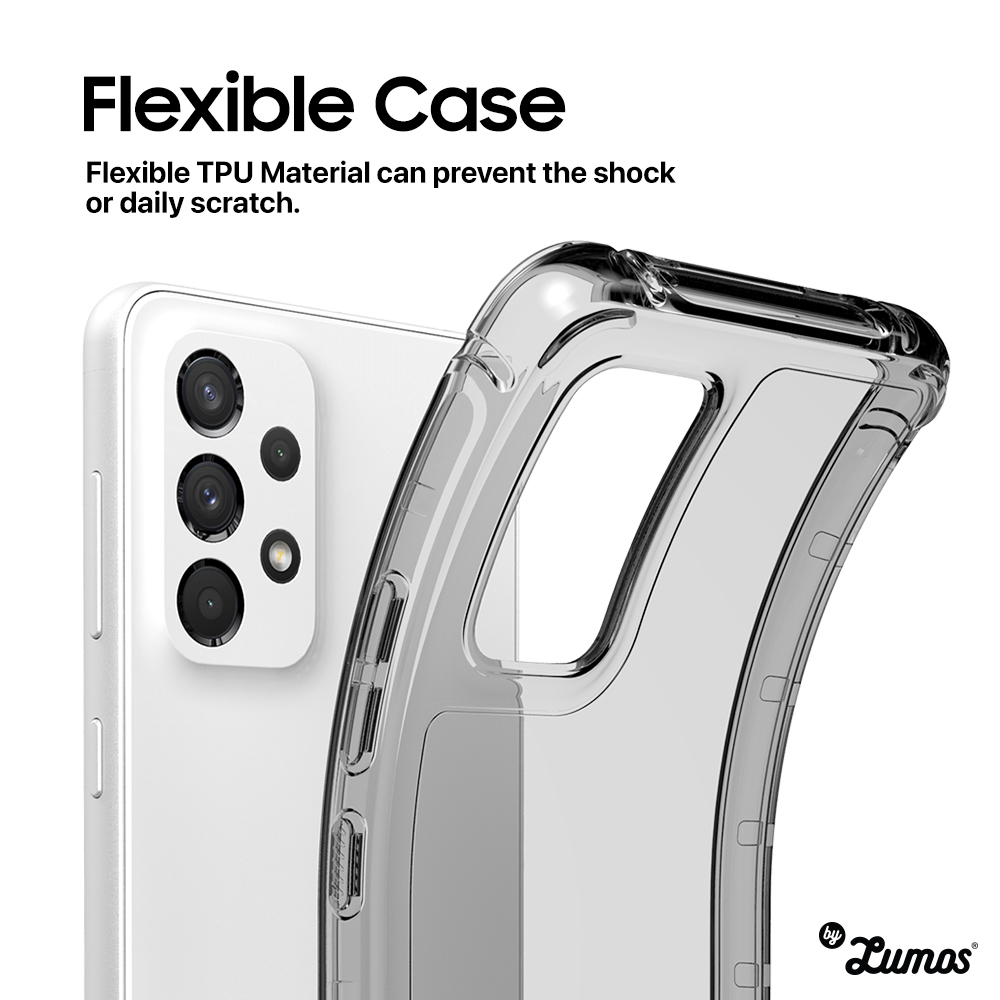 𝗔𝗥𝗔𝗥𝗘𝗘 𝗙𝗟𝗘𝗫𝗜𝗘𝗟𝗗 Samsung Galaxy A13 & A23 LTE / A33 / A53 5G Soft Clear Protective Case