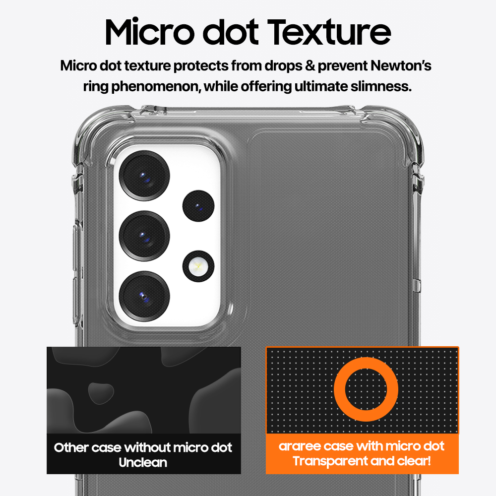 𝗔𝗥𝗔𝗥𝗘𝗘 𝗙𝗟𝗘𝗫𝗜𝗘𝗟𝗗 Samsung Galaxy A13 & A23 LTE / A33 / A53 5G Soft Clear Protective Case