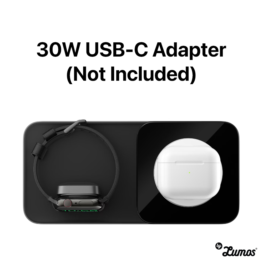 𝗡𝗢𝗠𝗔𝗗 𝗕𝗔𝗦𝗘 𝗢𝗡𝗘 𝗠𝗔𝗫 Magsafe Charger 15W Wireless Charging Speed Apple Watch/Phone Charging Base Charge 3x Faster