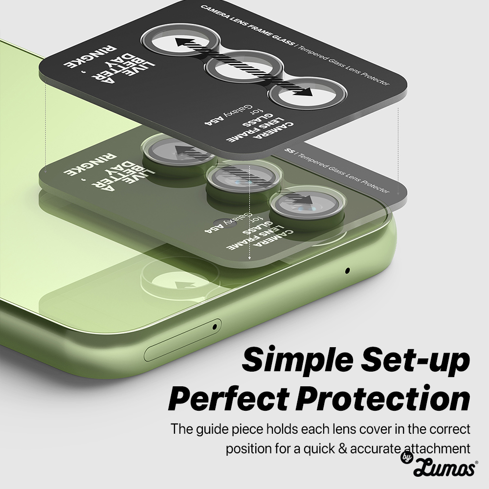 𝗥𝗜𝗡𝗚𝗞𝗘 𝗖𝗔𝗠𝗘𝗥𝗔 𝗟𝗘𝗡𝗦 𝗙𝗥𝗔𝗠𝗘 𝗚𝗟𝗔𝗦𝗦 For Samsung Galaxy A14/A24/A34/A54 5G
