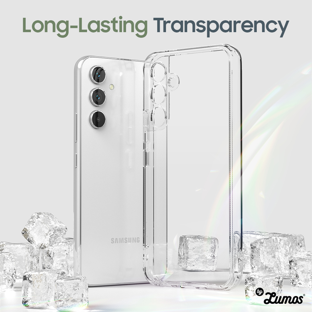 𝗥𝗜𝗡𝗚𝗞𝗘 𝗙𝗨𝗦𝗜𝗢𝗡 𝗦𝗘𝗥𝗜𝗘𝗦 For Samsung Galaxy A54 5g Transparent Soft Cover