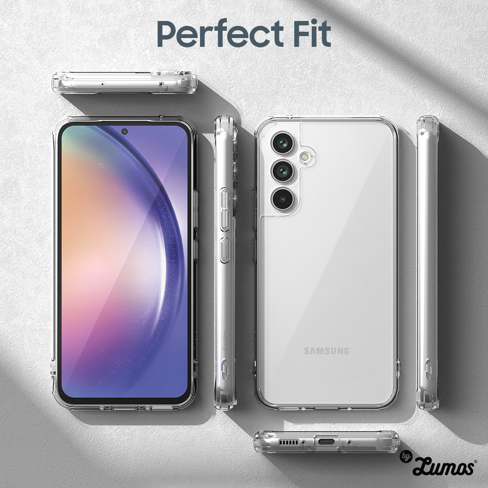 𝗥𝗜𝗡𝗚𝗞𝗘 𝗙𝗨𝗦𝗜𝗢𝗡 𝗦𝗘𝗥𝗜𝗘𝗦 For Samsung Galaxy A54 5g Transparent Soft Cover