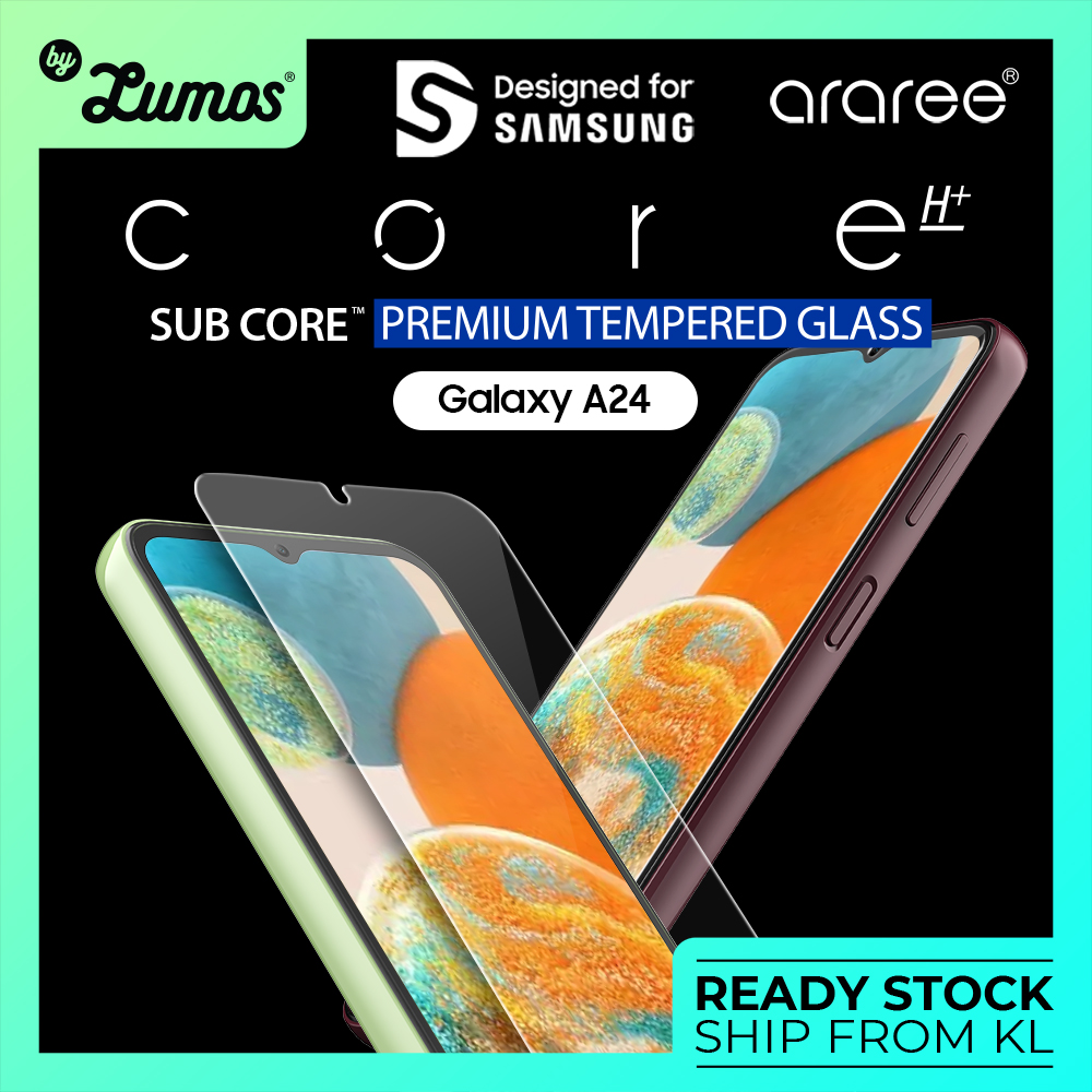 𝗔𝗥𝗔𝗥𝗘𝗘 𝗦𝗨𝗕 𝗖𝗢𝗥𝗘 Samsung A24 Premium Tempered Glass