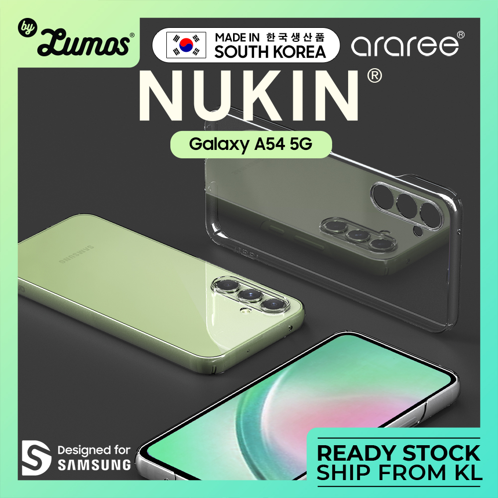 𝗔𝗥𝗔𝗥𝗘𝗘 𝗡𝗨𝗞𝗜𝗡 𝗦𝗢𝗙𝗧 𝗖𝗔𝗦𝗘 Samsung Galaxy A54 Light And Thin Transparent Clear Case