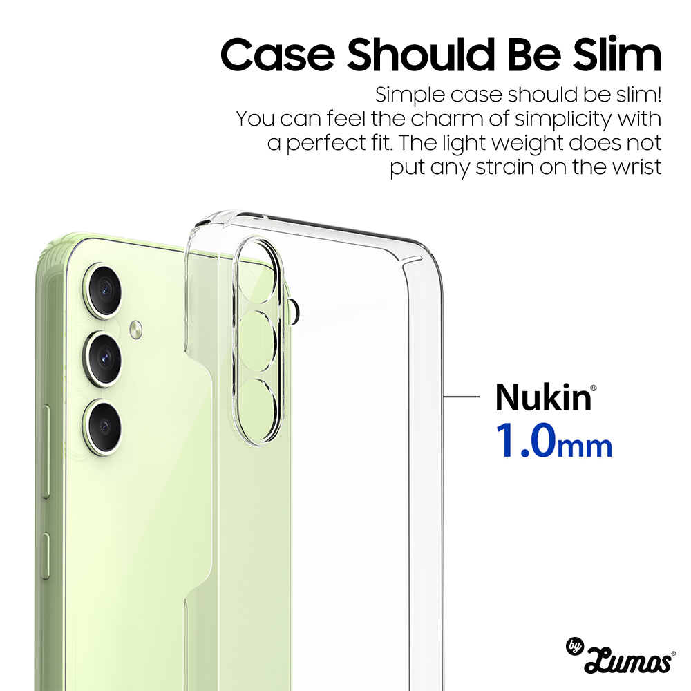 𝗔𝗥𝗔𝗥𝗘𝗘 𝗡𝗨𝗞𝗜𝗡 𝗦𝗢𝗙𝗧 𝗖𝗔𝗦𝗘 Samsung Galaxy A54 Light And Thin Transparent Clear Case