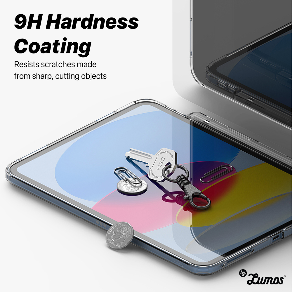 𝗥𝗜𝗡𝗚𝗞𝗘 iPad 10th Generation 2022 (10.9") Full Coverage Premium Tempered Glass