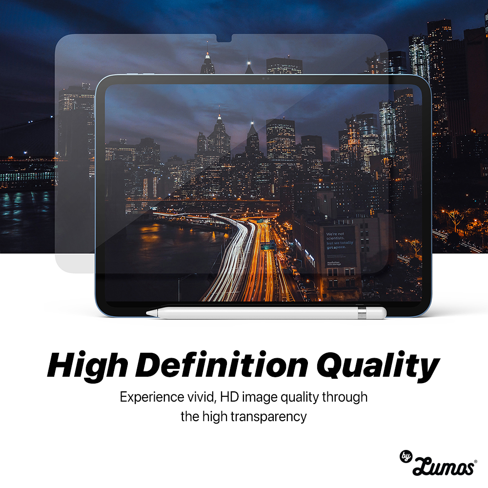 𝗥𝗜𝗡𝗚𝗞𝗘 iPad 10th Generation 2022 (10.9") Full Coverage Premium Tempered Glass