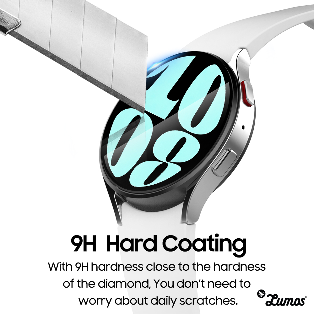 𝗔𝗥𝗔𝗥𝗘𝗘 𝗦𝗨𝗕 𝗖𝗢𝗥𝗘 Samsung Galaxy Watch 4/5/Watch 6(40mm/44mm) Include 2 Pcs Tempered Glass