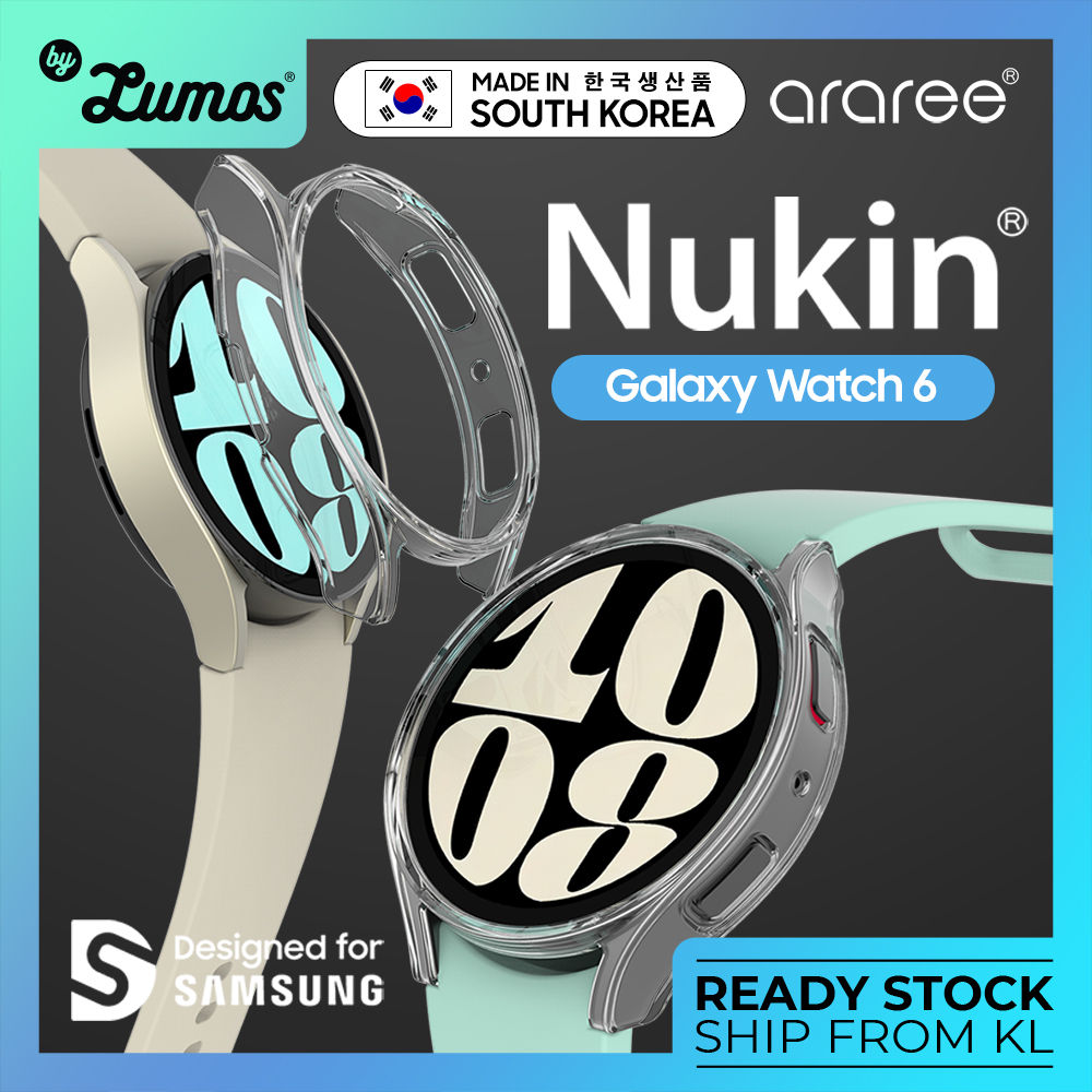 𝗔𝗥𝗔𝗥𝗘𝗘 𝗡𝗨𝗞𝗜𝗡 𝗦𝗘𝗥𝗜𝗘𝗦 Samsung Galaxy Watch 6 (40 / 44 Mm) Full Protection Hard Cover Case