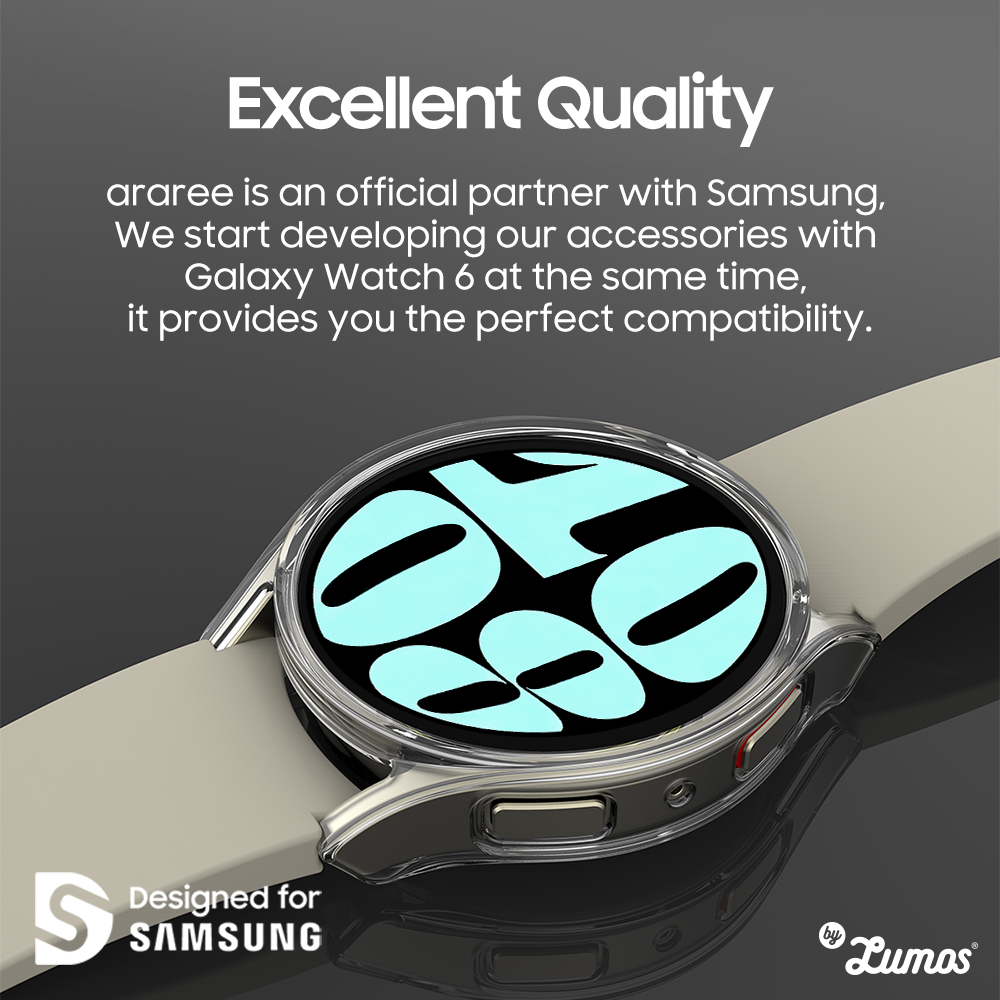 𝗔𝗥𝗔𝗥𝗘𝗘 𝗡𝗨𝗞𝗜𝗡 𝗦𝗘𝗥𝗜𝗘𝗦 Samsung Galaxy Watch 6 (40 / 44 Mm) Full Protection Hard Cover Case