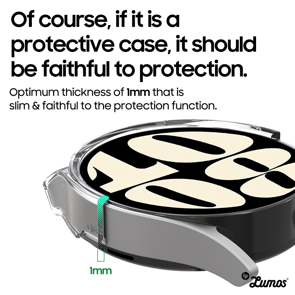 𝗔𝗥𝗔𝗥𝗘𝗘 𝗡𝗨𝗞𝗜𝗡 𝗦𝗘𝗥𝗜𝗘𝗦 Samsung Galaxy Watch 6 (40 / 44 Mm) Full Protection Hard Cover Case
