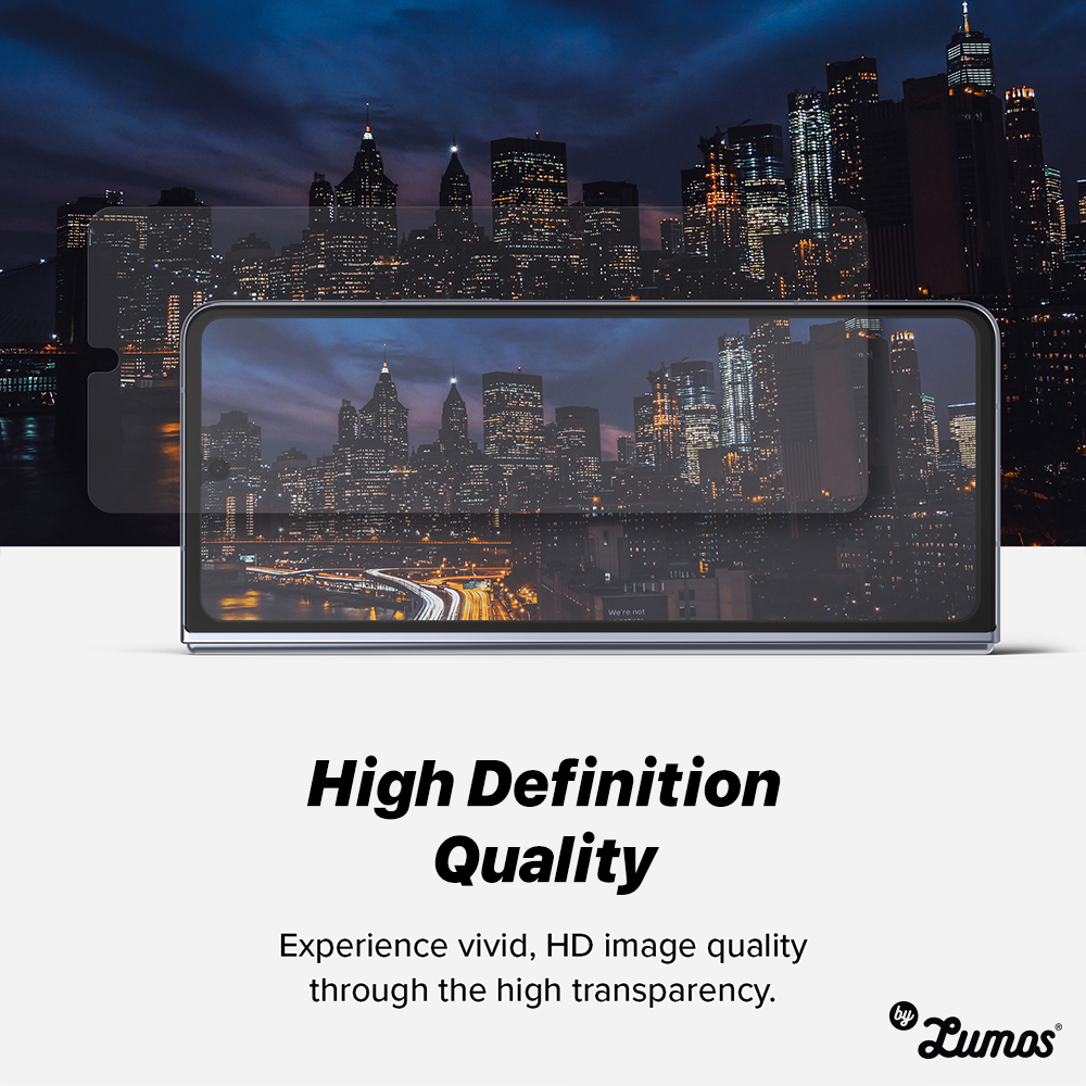 𝗥𝗜𝗡𝗚𝗞𝗘 𝗗𝘂𝗮𝗹 𝗘𝗮𝘀𝘆 𝗙𝗶𝗹𝗺 𝟮 𝗣𝗰𝘀 For Galaxy Z Fold 5 (Front& inner display) Screen Protector