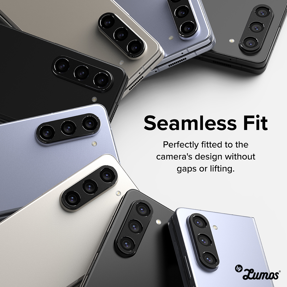 π₯ππ‘πππ πππ ππ₯π π¦π§π¬πππ‘π Samsung Galaxy Z Fold 5 Aluminum Frame Lens Protector