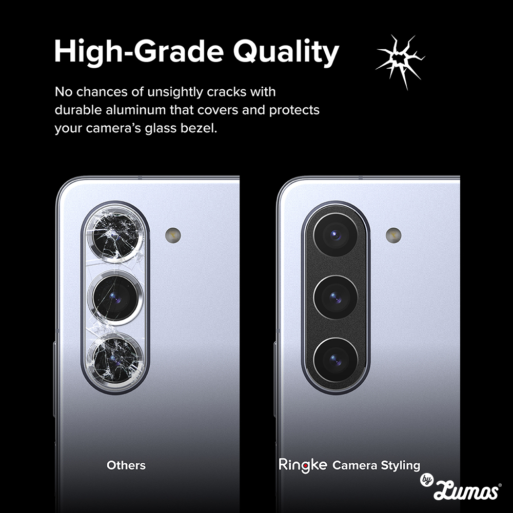 π₯ππ‘πππ πππ ππ₯π π¦π§π¬πππ‘π Samsung Galaxy Z Fold 5 Aluminum Frame Lens Protector