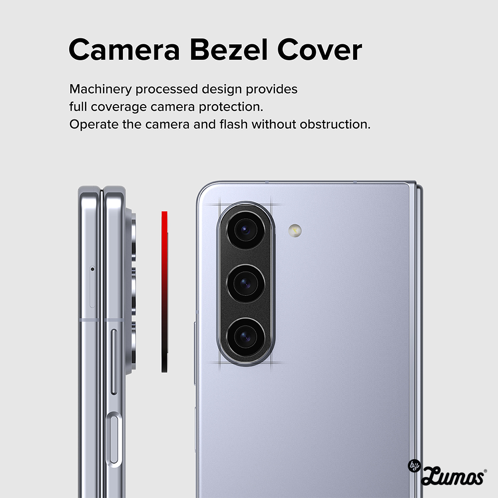 π₯ππ‘πππ πππ ππ₯π π¦π§π¬πππ‘π Samsung Galaxy Z Fold 5 Aluminum Frame Lens Protector