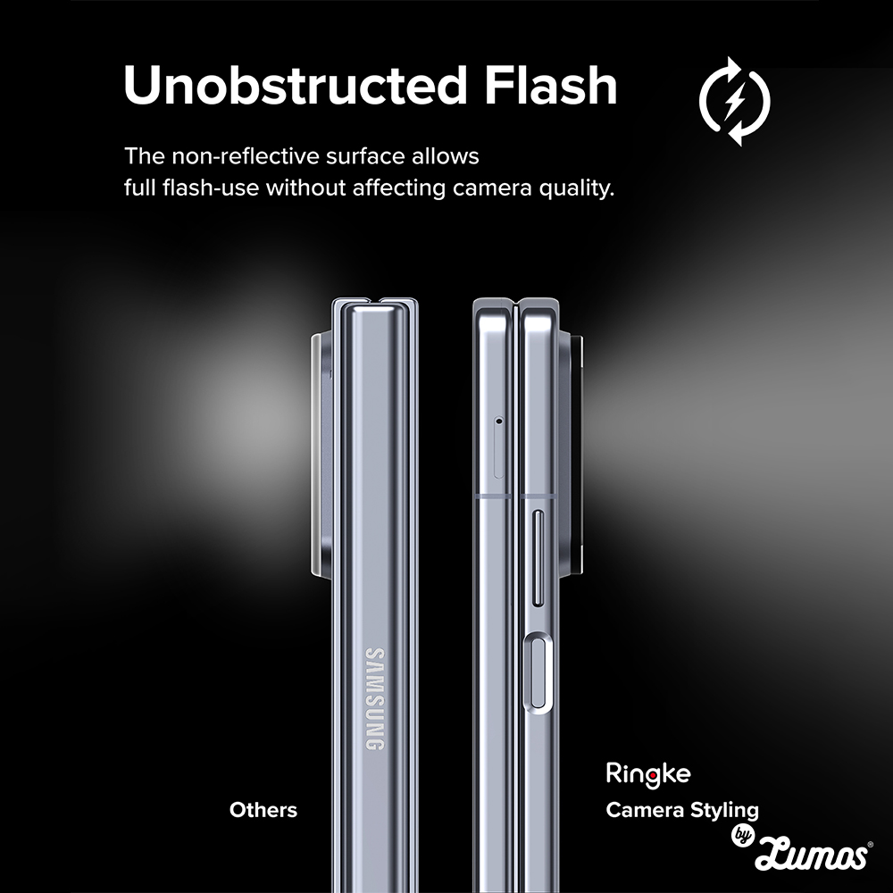 π₯ππ‘πππ πππ ππ₯π π¦π§π¬πππ‘π Samsung Galaxy Z Fold 5 Aluminum Frame Lens Protector