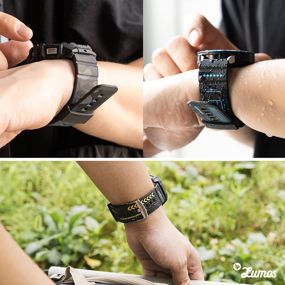 𝗥𝗜𝗡𝗚𝗞𝗘 𝗥𝗨𝗕𝗕𝗘𝗥 𝗢𝗡𝗘 𝗕𝗢𝗟𝗗 Band For Watch Samsung Galaxy Watch Series