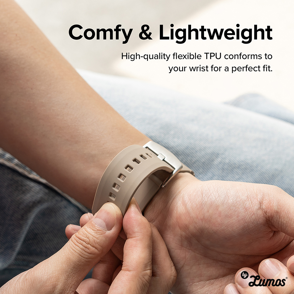 𝗥𝗜𝗡𝗚𝗞𝗘 𝗥𝗨𝗕𝗕𝗘𝗥 𝗢𝗡𝗘 𝗕𝗢𝗟𝗗 Band For Watch Samsung Galaxy Watch Series