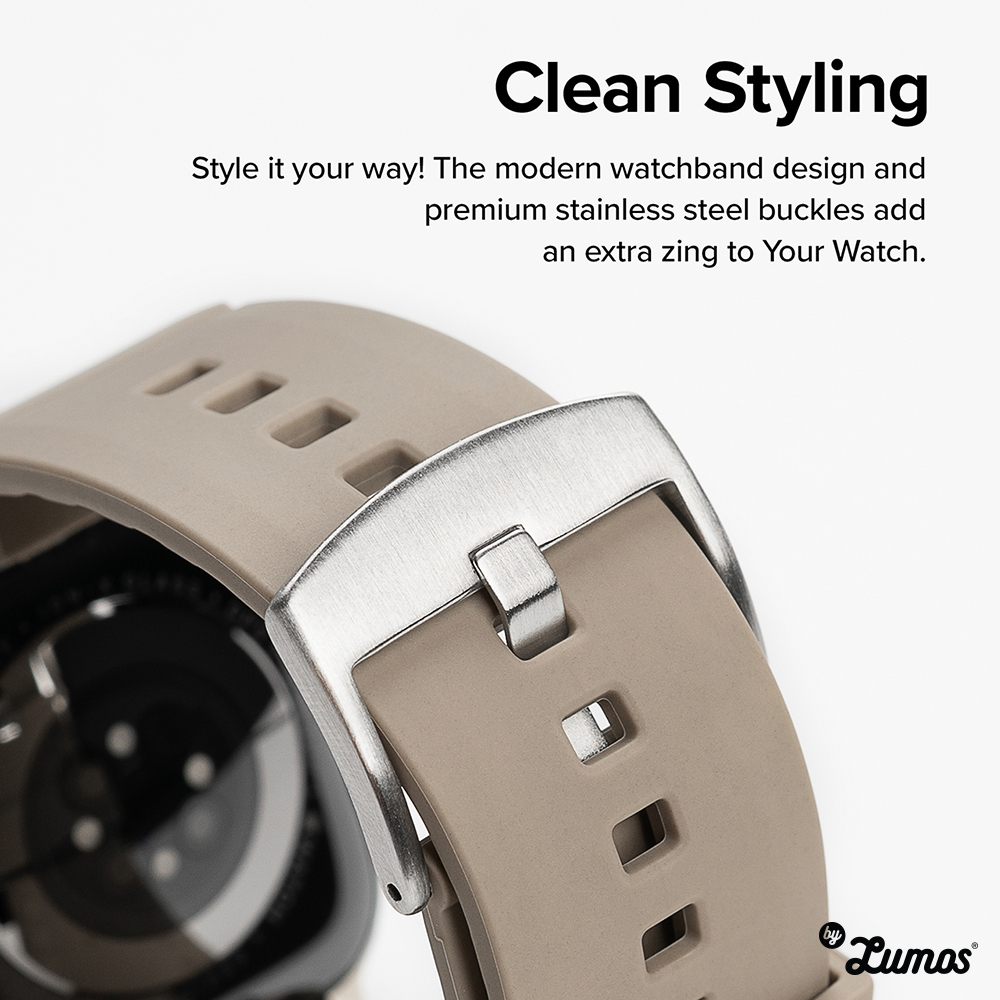 𝗥𝗜𝗡𝗚𝗞𝗘 𝗥𝗨𝗕𝗕𝗘𝗥 𝗢𝗡𝗘 𝗕𝗢𝗟𝗗 Band For Watch Samsung Galaxy Watch Series