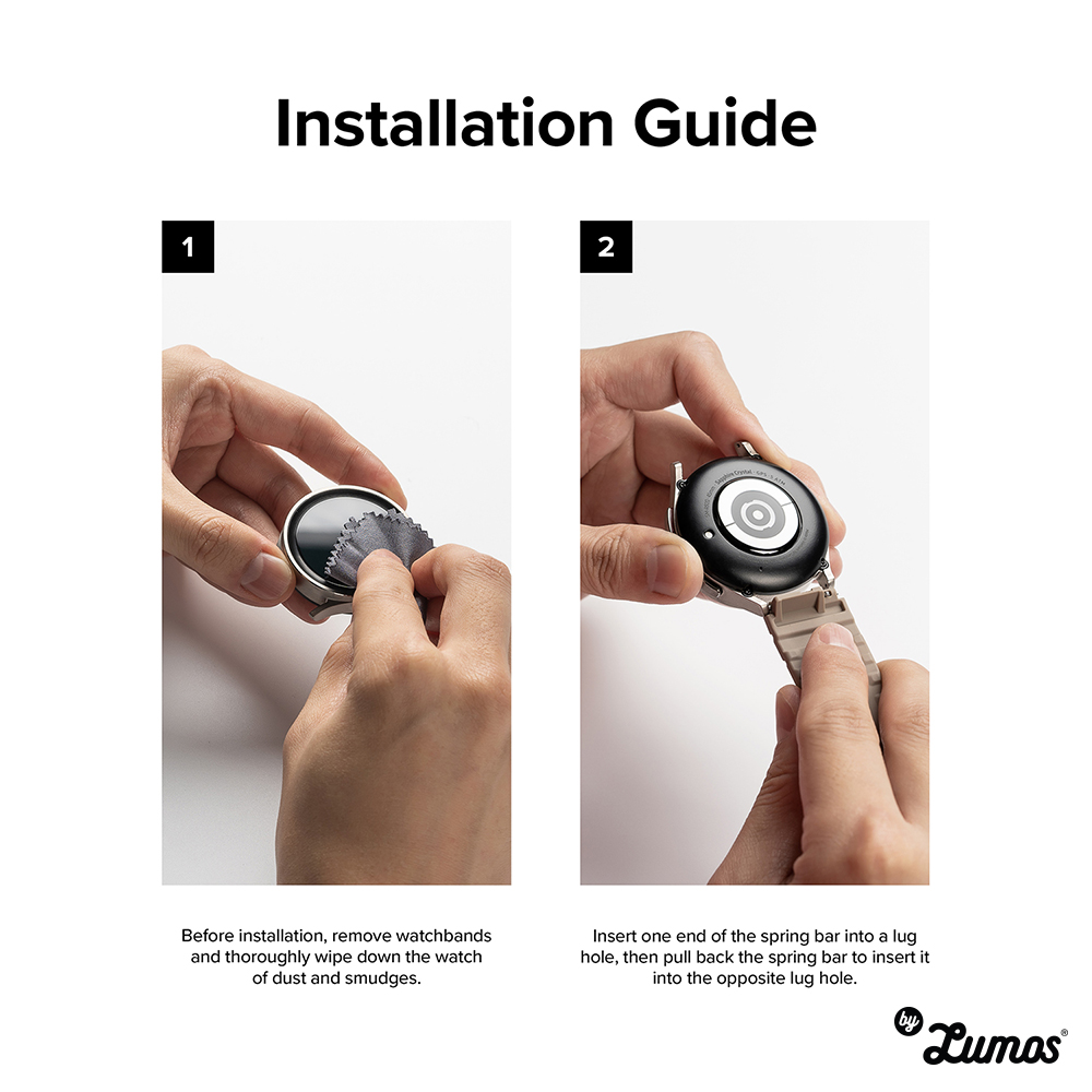 𝗥𝗜𝗡𝗚𝗞𝗘 𝗥𝗨𝗕𝗕𝗘𝗥 𝗢𝗡𝗘 𝗕𝗢𝗟𝗗 Band For Watch Samsung Galaxy Watch Series