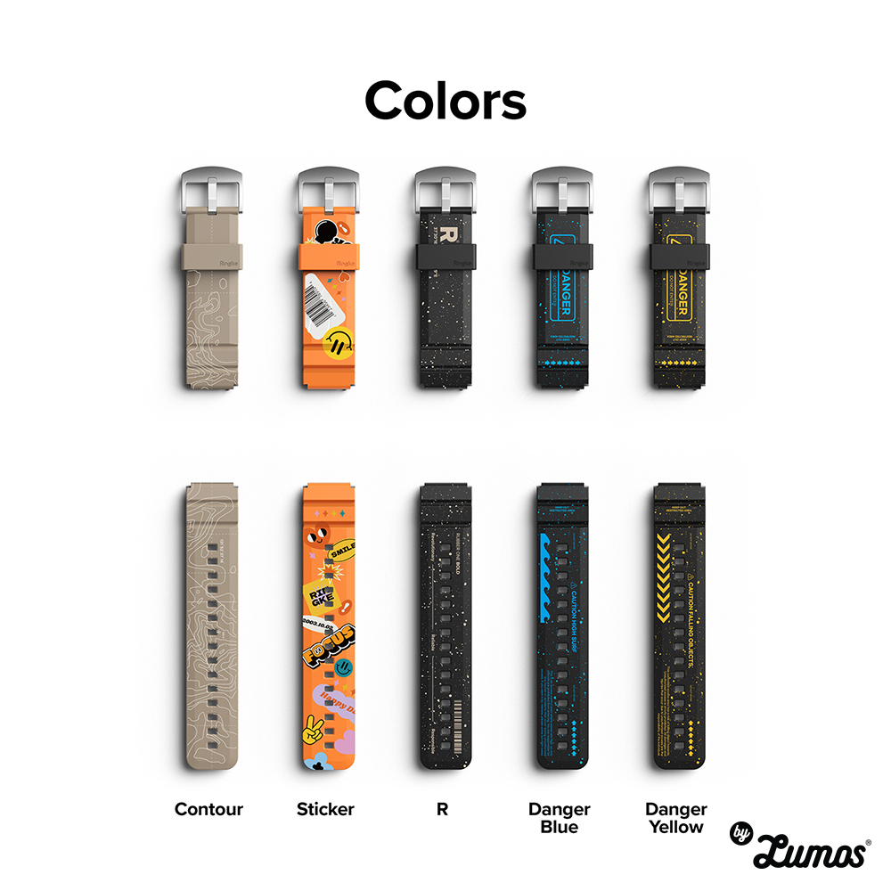 𝗥𝗜𝗡𝗚𝗞𝗘 𝗥𝗨𝗕𝗕𝗘𝗥 𝗢𝗡𝗘 𝗕𝗢𝗟𝗗 Band For Watch Samsung Galaxy Watch Series