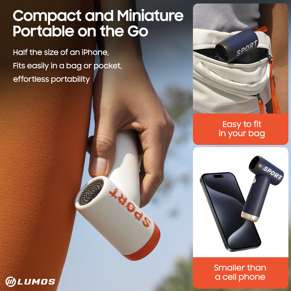 𝗦𝗣𝗢𝗥𝗧 𝗗𝗖𝟬𝟭 𝗢𝗡𝗘-𝗧𝗢𝗨𝗖𝗛 𝗖𝗢𝗢𝗟 80000RPM High-Speed Mini Fan