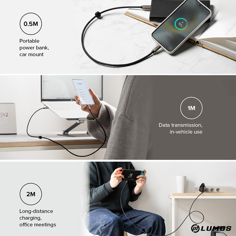 𝗥𝗜𝗡𝗚𝗞𝗘 𝗨𝗦𝗕 𝗧𝗬𝗣𝗘 𝗖 𝗧𝗢 𝗖 Fast Charging Cable