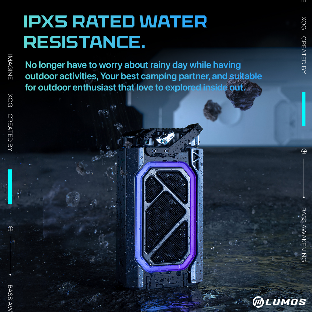 𝗠𝗨𝗭𝗘𝗡 𝗖𝗬𝗕𝗘𝗥 𝗦𝗛𝗘𝗟𝗟 Mechanical Stereo Speaker