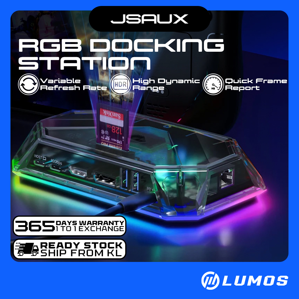 ๐๐ฆ๐๐จ๐ซ ๐๐๐ญ๐ฎ๐ฌ๐ญ๐ฆ 12-Port RGB Docking Station