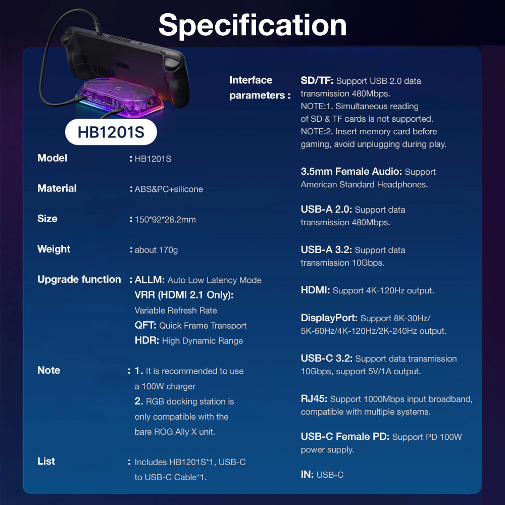 ๐๐ฆ๐๐จ๐ซ ๐๐๐ญ๐ฎ๐ฌ๐ญ๐ฆ 12-Port RGB Docking Station
