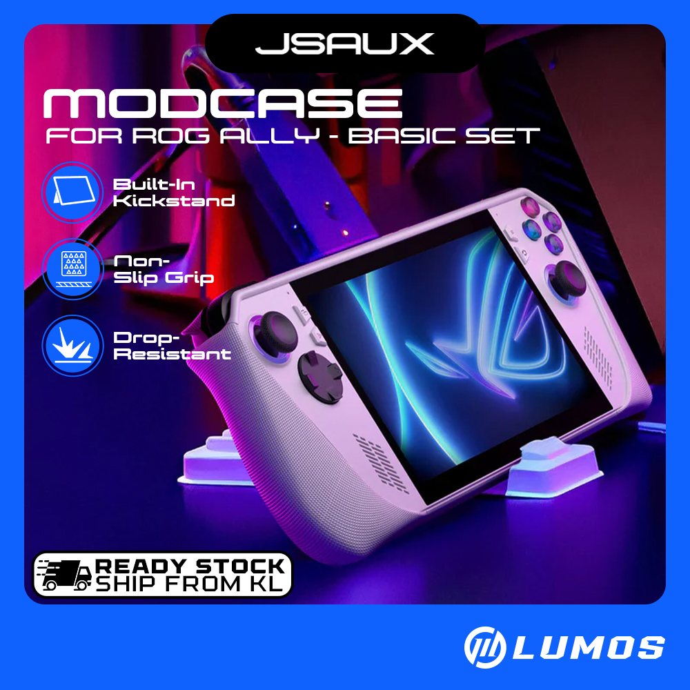 𝗝𝗦𝗔𝗨𝗫 𝗣𝗖𝟬𝟭𝟬𝟵 𝗪𝗛𝗜𝗧𝗘 Modcase for ROG Ally