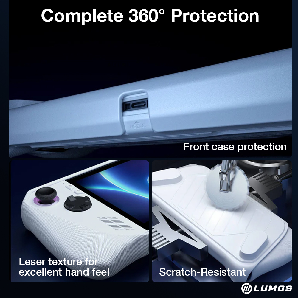 𝗝𝗦𝗔𝗨𝗫 𝗣𝗖𝟬𝟭𝟬𝟵 𝗪𝗛𝗜𝗧𝗘 Modcase for ROG Ally