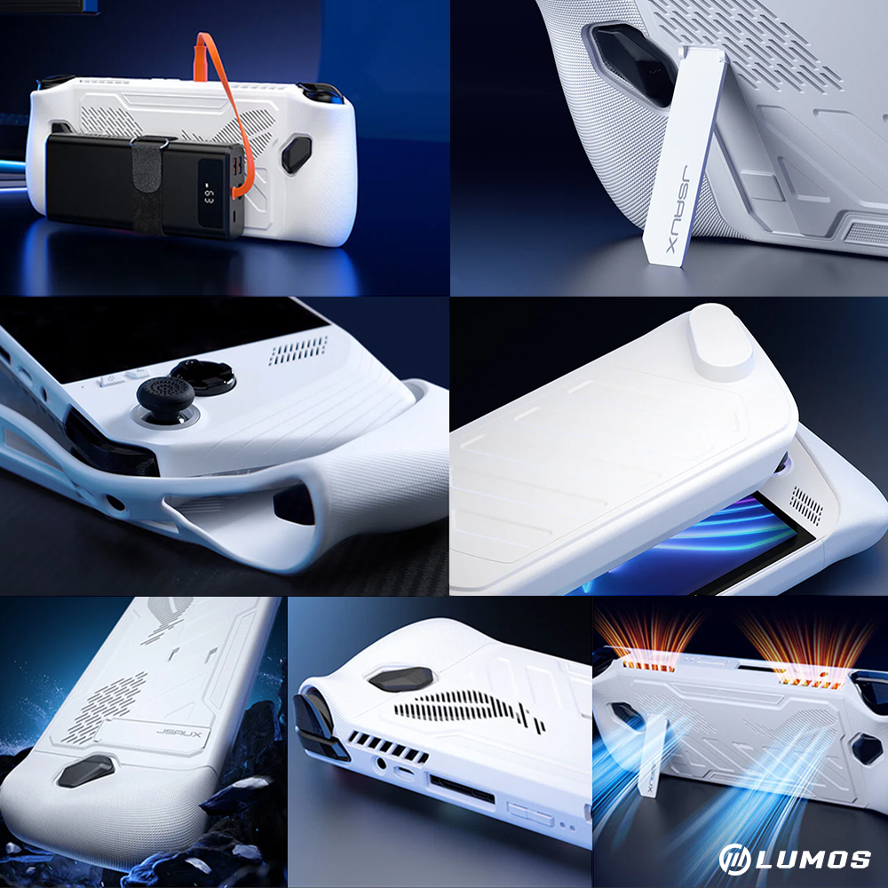 𝗝𝗦𝗔𝗨𝗫 𝗣𝗖𝟬𝟭𝟬𝟵 𝗪𝗛𝗜𝗧𝗘 Modcase for ROG Ally
